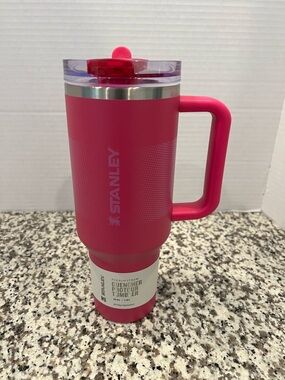 Stanley Hard to Find Mug - Bright Pink with Grid- 40 Oz- New